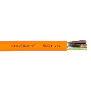 PUR insulated cable H05/07BQF acc. to EN 50525-2-21