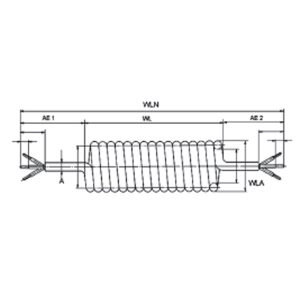 Spiral cables of Semoflex® Electronic unscreened