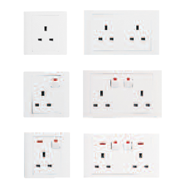 13A socket outlets 13A socket outlets