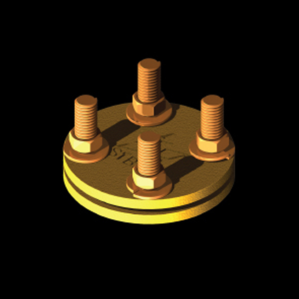 Plate type test clamp