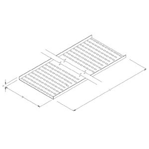 Steel Perforated Cable Tray- Straight