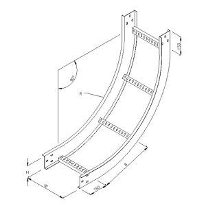 Steel Cable Ladder- Internal Riser