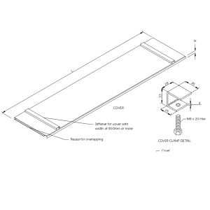 Steel Cable Ladder – Straight Cover
