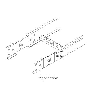 Steel Cable Ladder – Vertical Adjustable Splice Plate