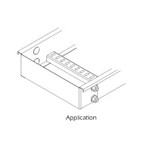 Steel Cable Ladder – End Plate