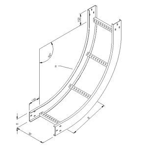 Steel Cable Ladder – Internal Riser