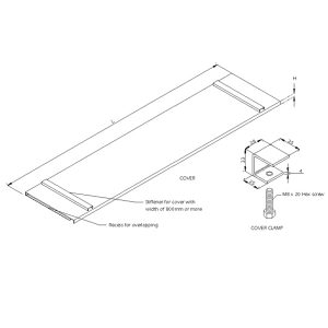 Steel Cable Ladder – Straight Cover