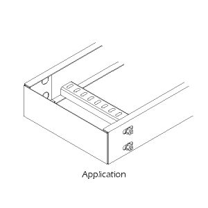 Steel Cable Ladder – End Plate