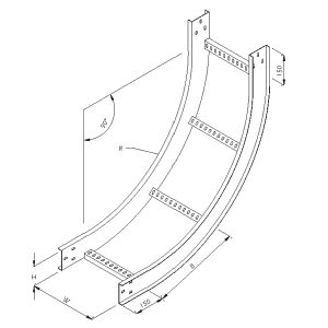 Steel Cable Ladder – Internal Riser
