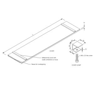 Steel Cable Ladder – Straight Cover