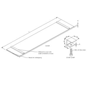 Steel Cable Ladder – Straight Cover