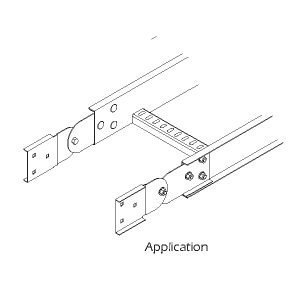 Steel Cable Ladder – Vertical Adjustable Splice Plate