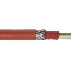 Screened silicone cord SiHFCSi
